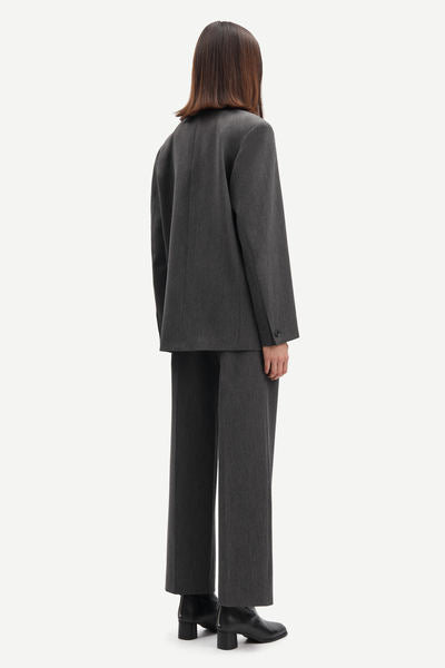 Samsøe Samsøe - Haven Blazer - Dark Grey Mel