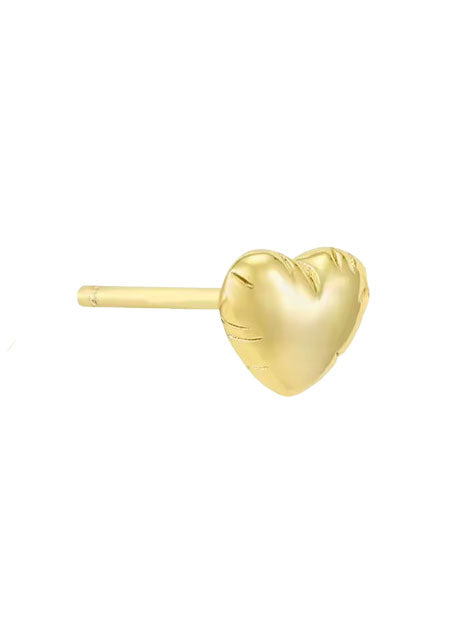 Atelier18 Puffy Heart Studs