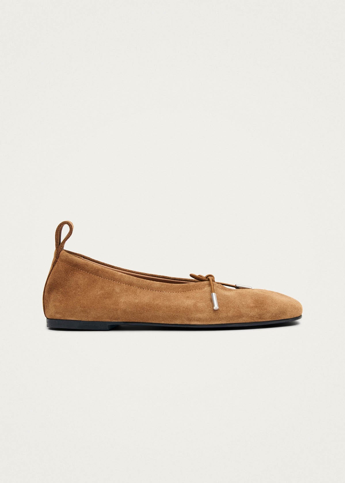 Alohas Rosalind Suede Ballet Flats - Tan