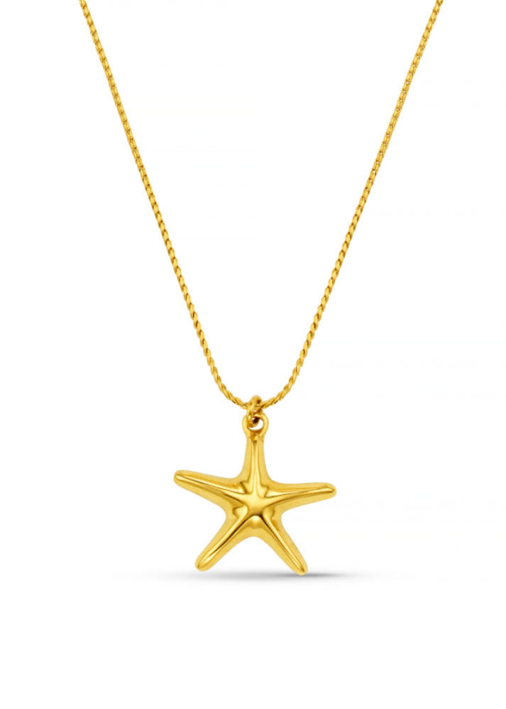 Orelia LUXE Starfish Charm Necklace