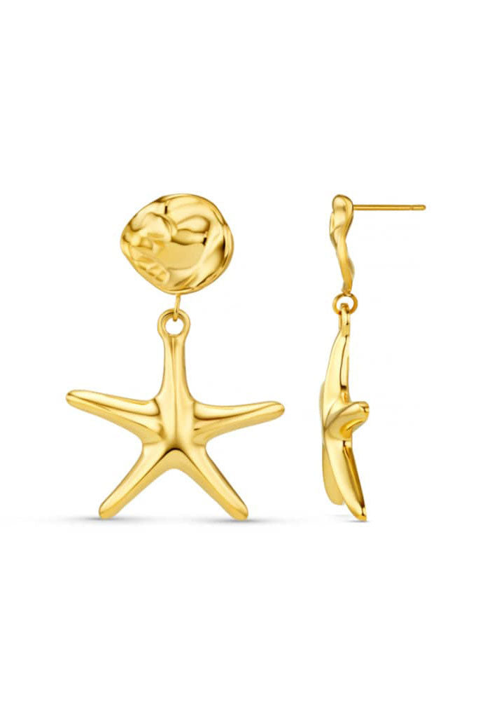 Orelia LUXE Statement Starfish Earrings