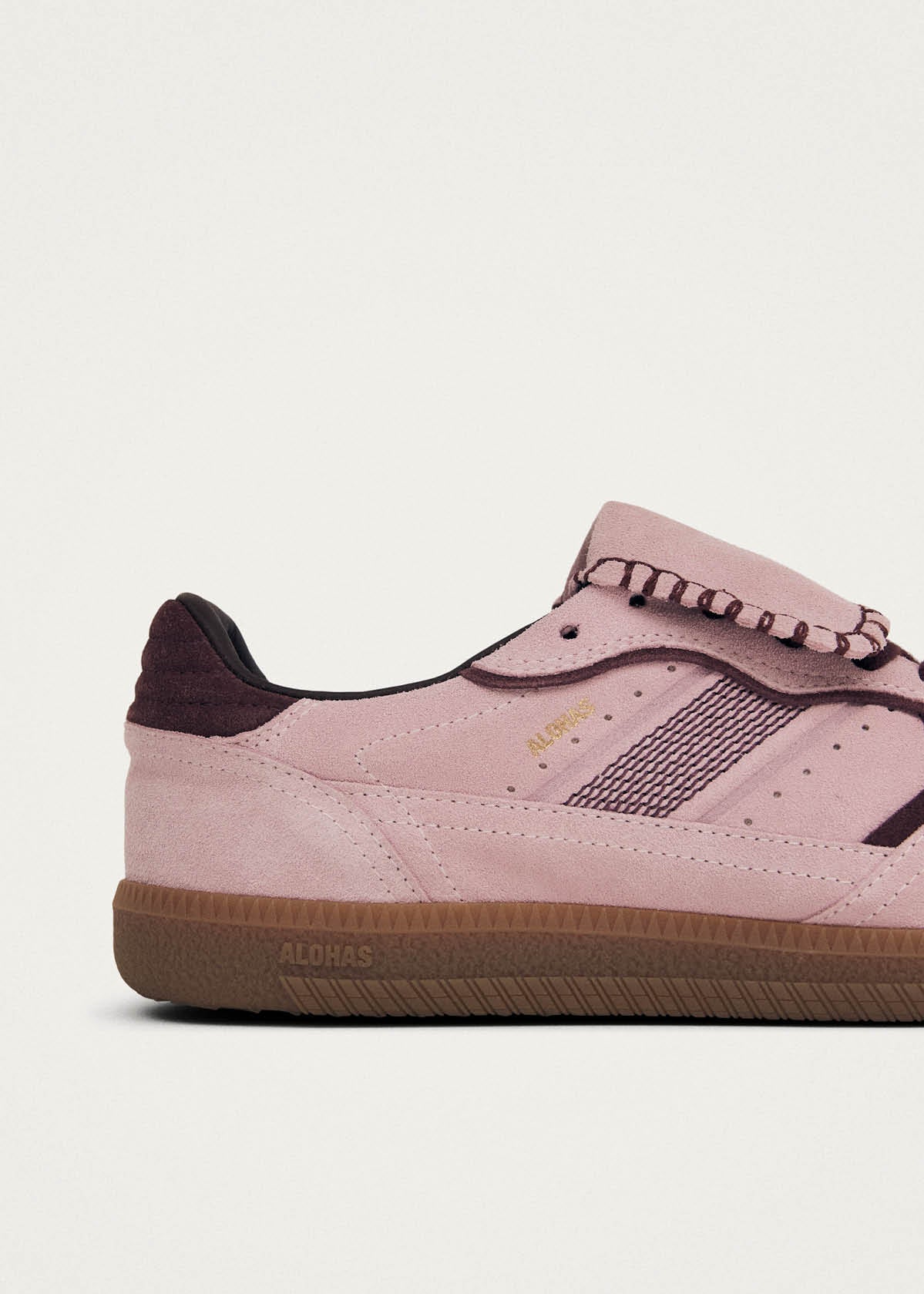 Alohas Tb.490 Club Suede Pink Leather Sneakers