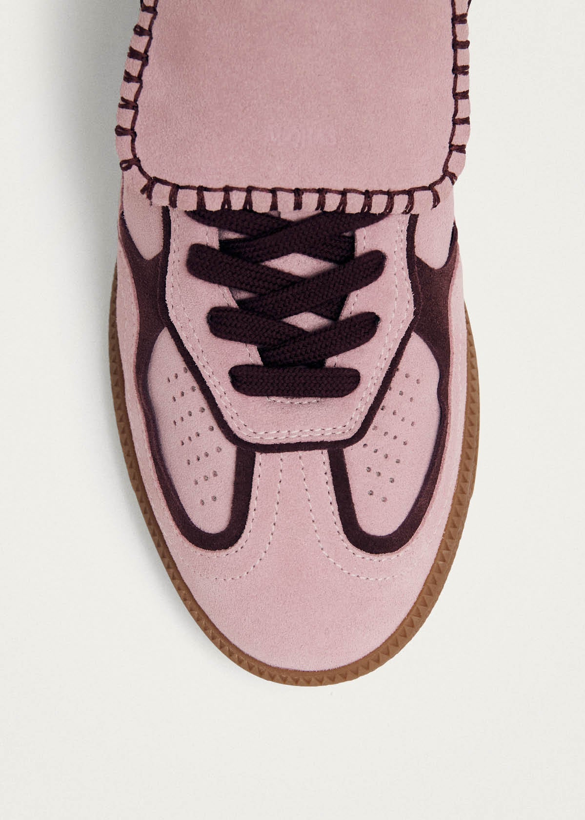Alohas Tb.490 Club Suede Pink Leather Sneakers