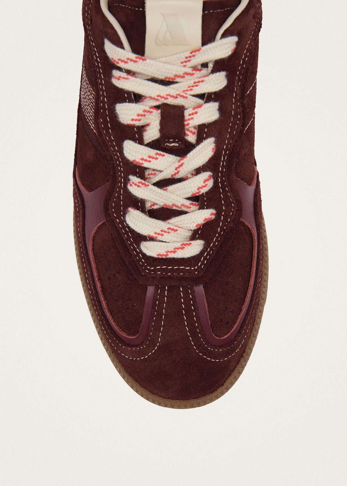 Alohas Tb.490 Rife Leather Sneakers - Burgundy Cream