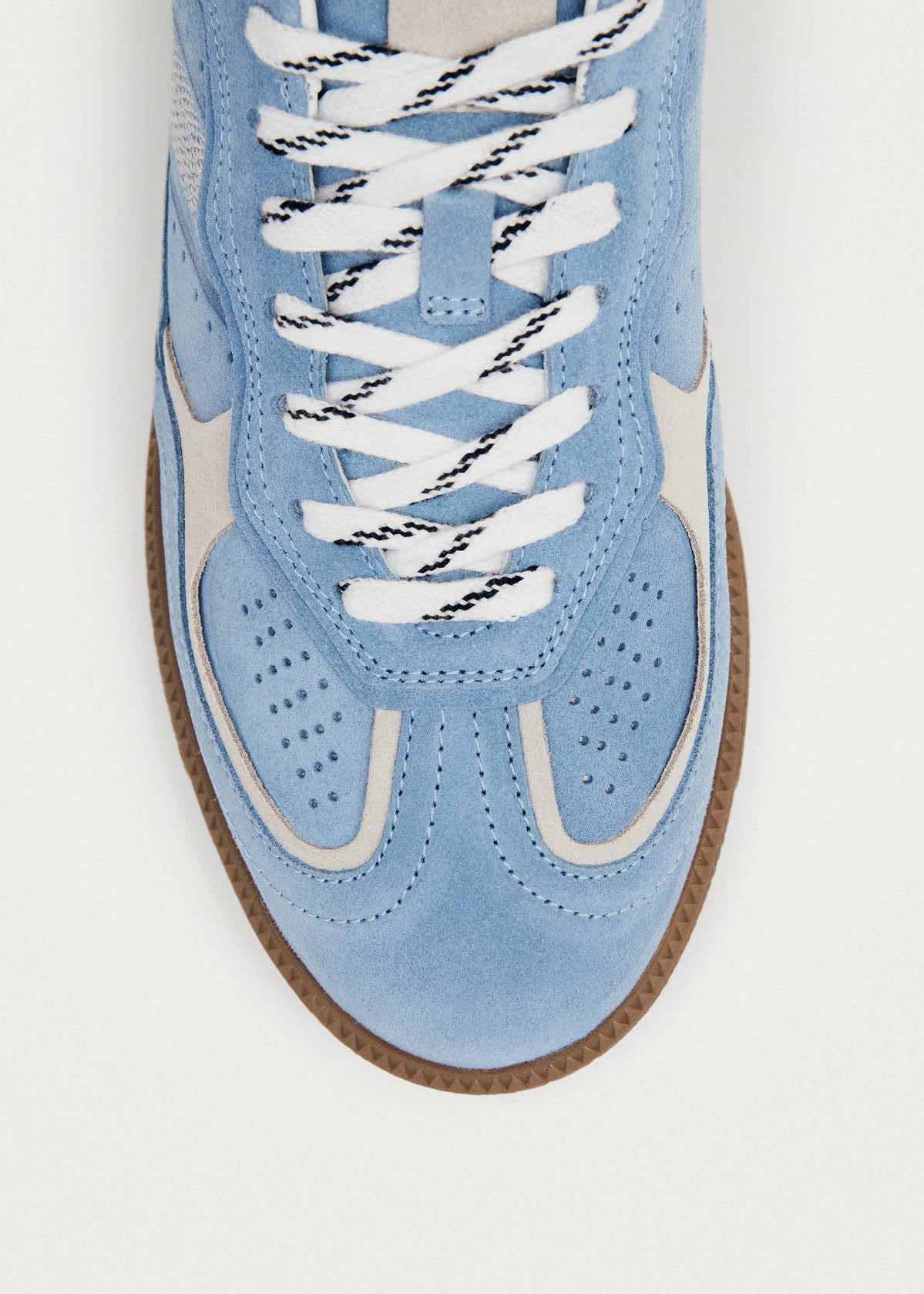 Alohas Tb.490 Rife Cornflower Blue Leather Sneakers