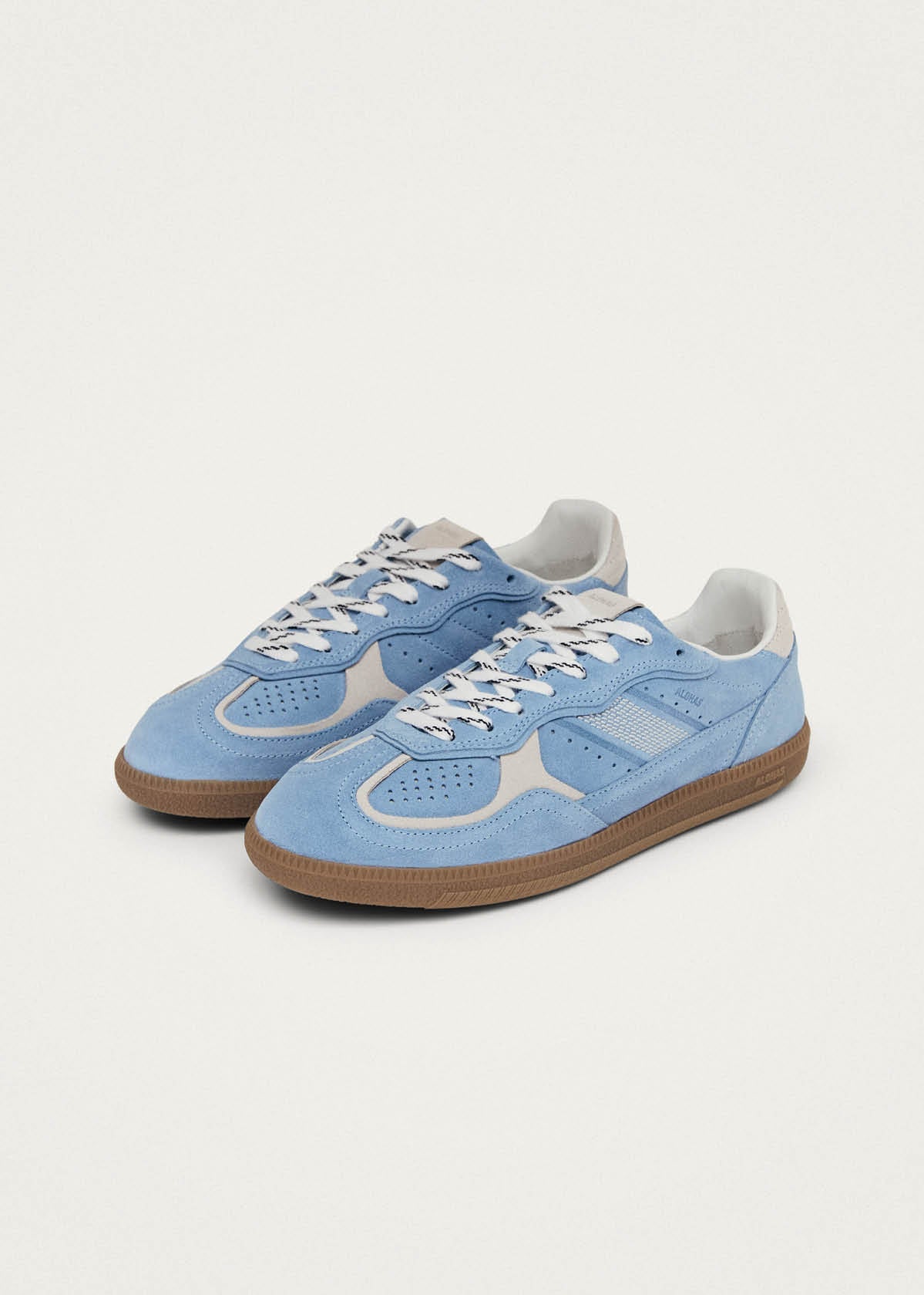 Alohas Tb.490 Rife Cornflower Blue Leather Sneakers