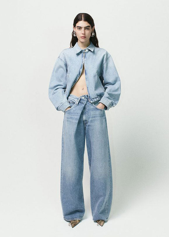 Agolde Vana Fold Jean Petite 28" - Mantra