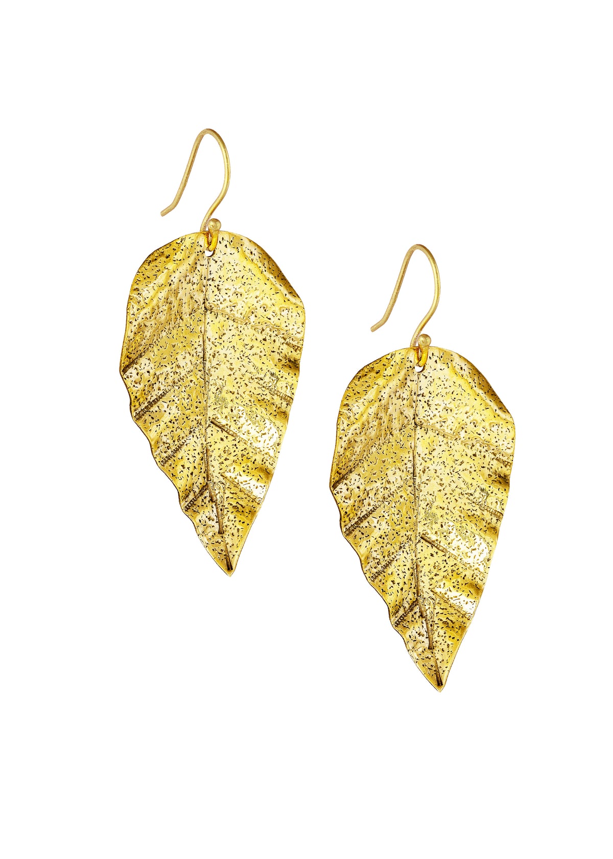 Atelier18 Tumble Leaf Earrings