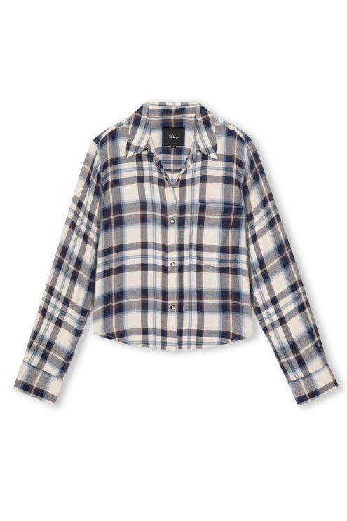 Rails Malin Shirt - Ecru Midnight