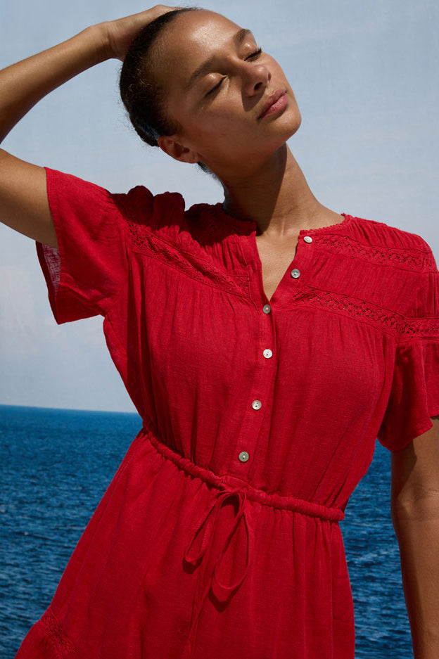 Rails Winslow Dress - Tomato