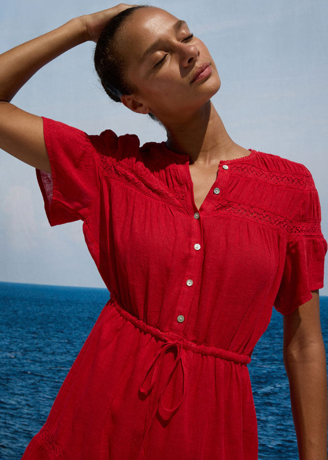Rails Winslow Dress - Tomato