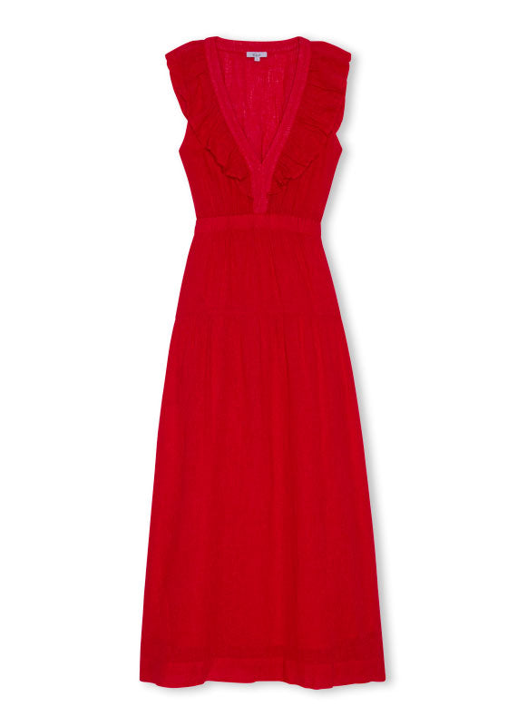 Rails Beaux Dress - Tomato