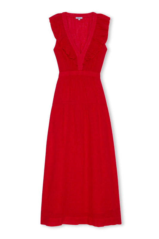 Rails Beaux Dress - Tomato