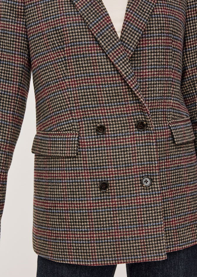 Rails Jac Blazer - Oxford Plum