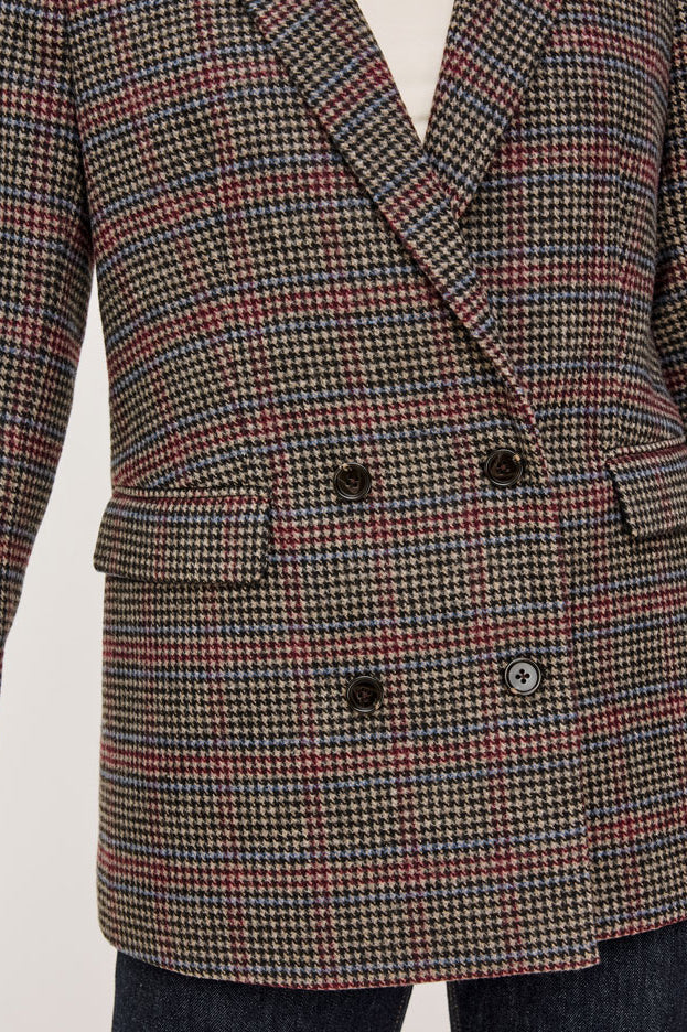 Rails Jac Blazer - Oxford Plum