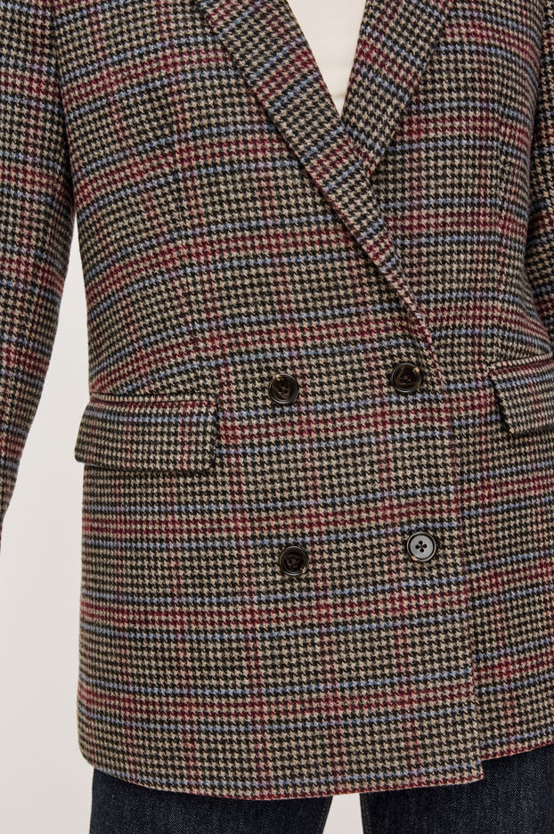 Rails Jac Blazer - Oxford Plum