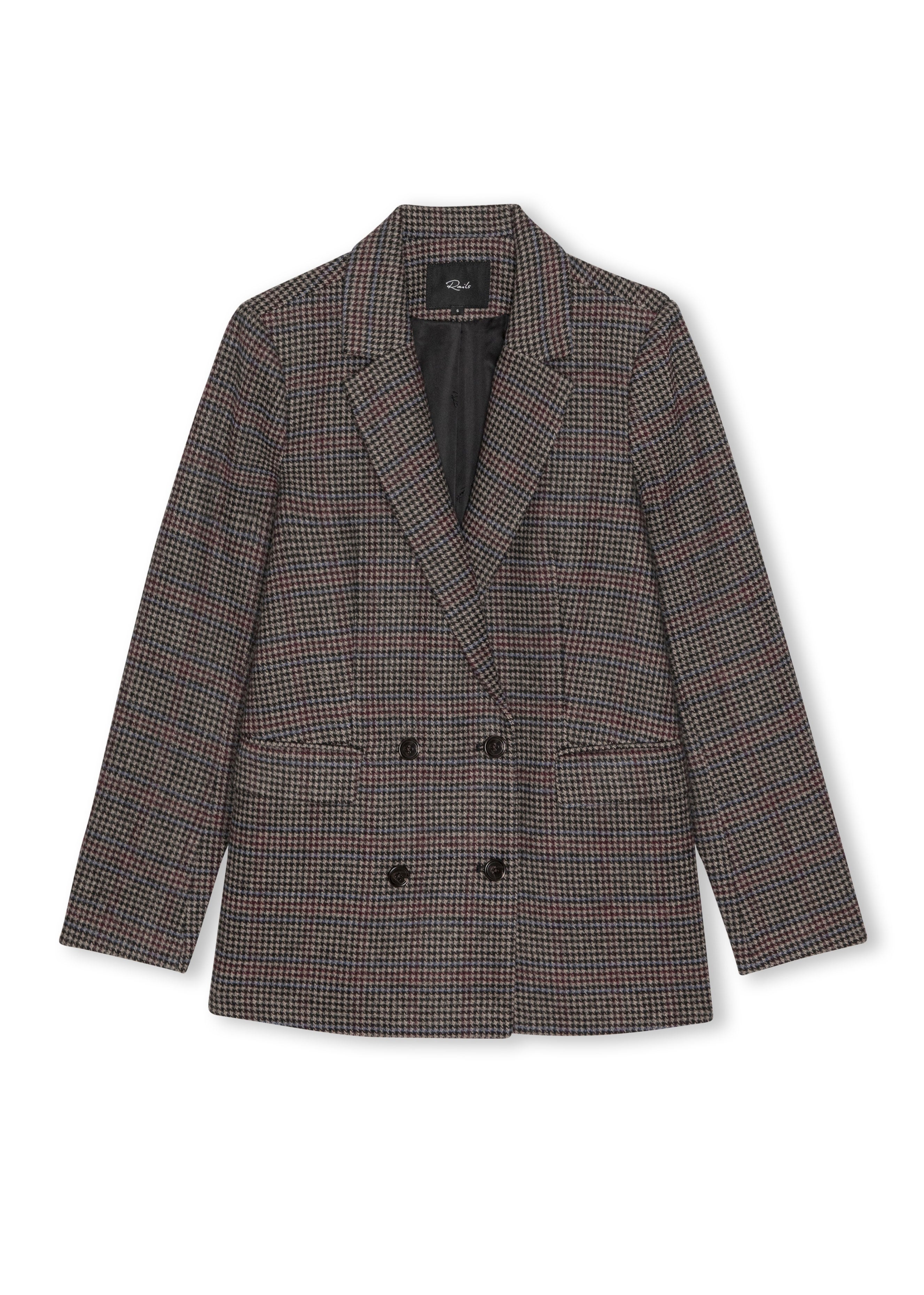 Rails Jac Blazer - Oxford Plum