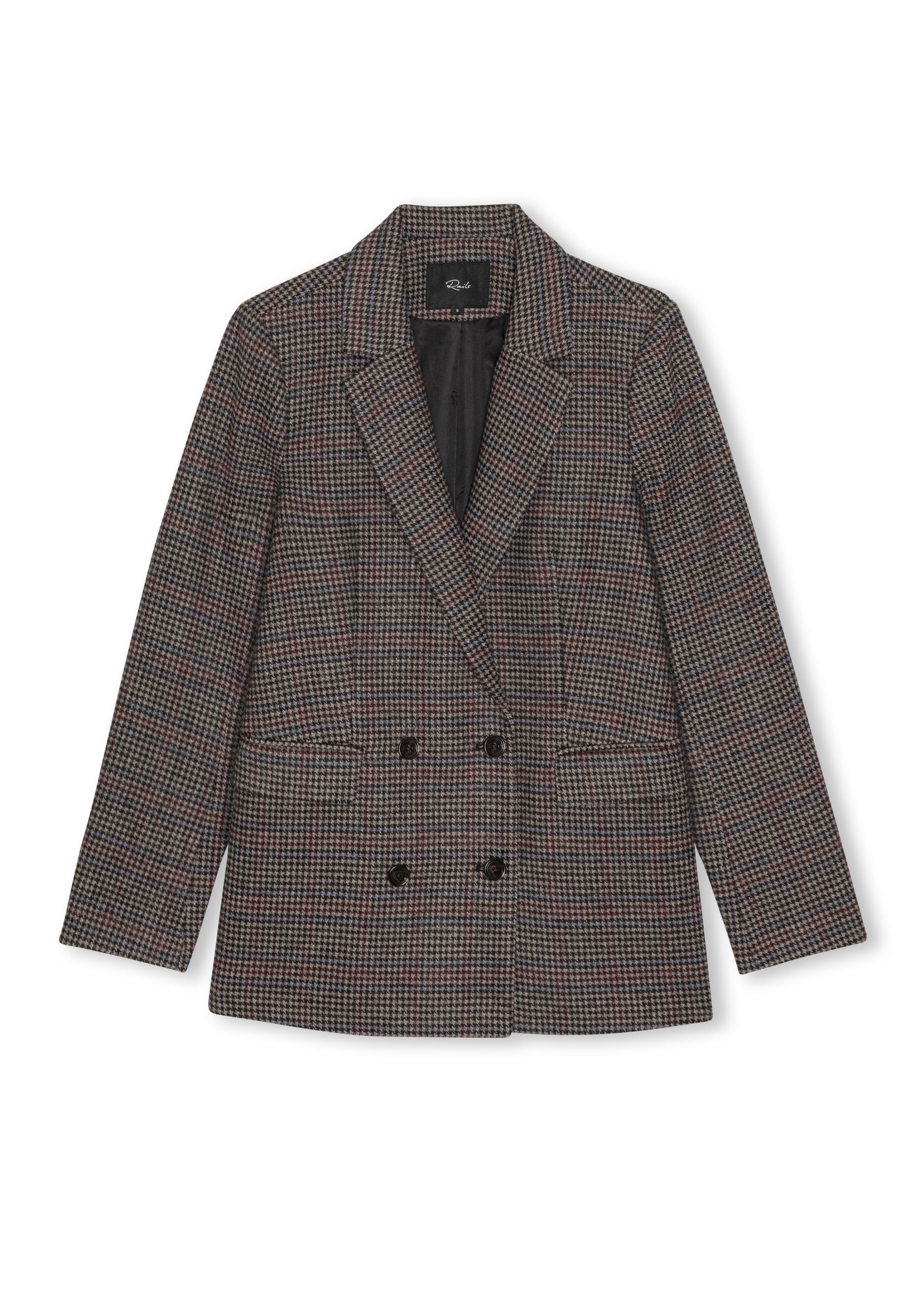 Rails Jac Blazer - Oxford Plum