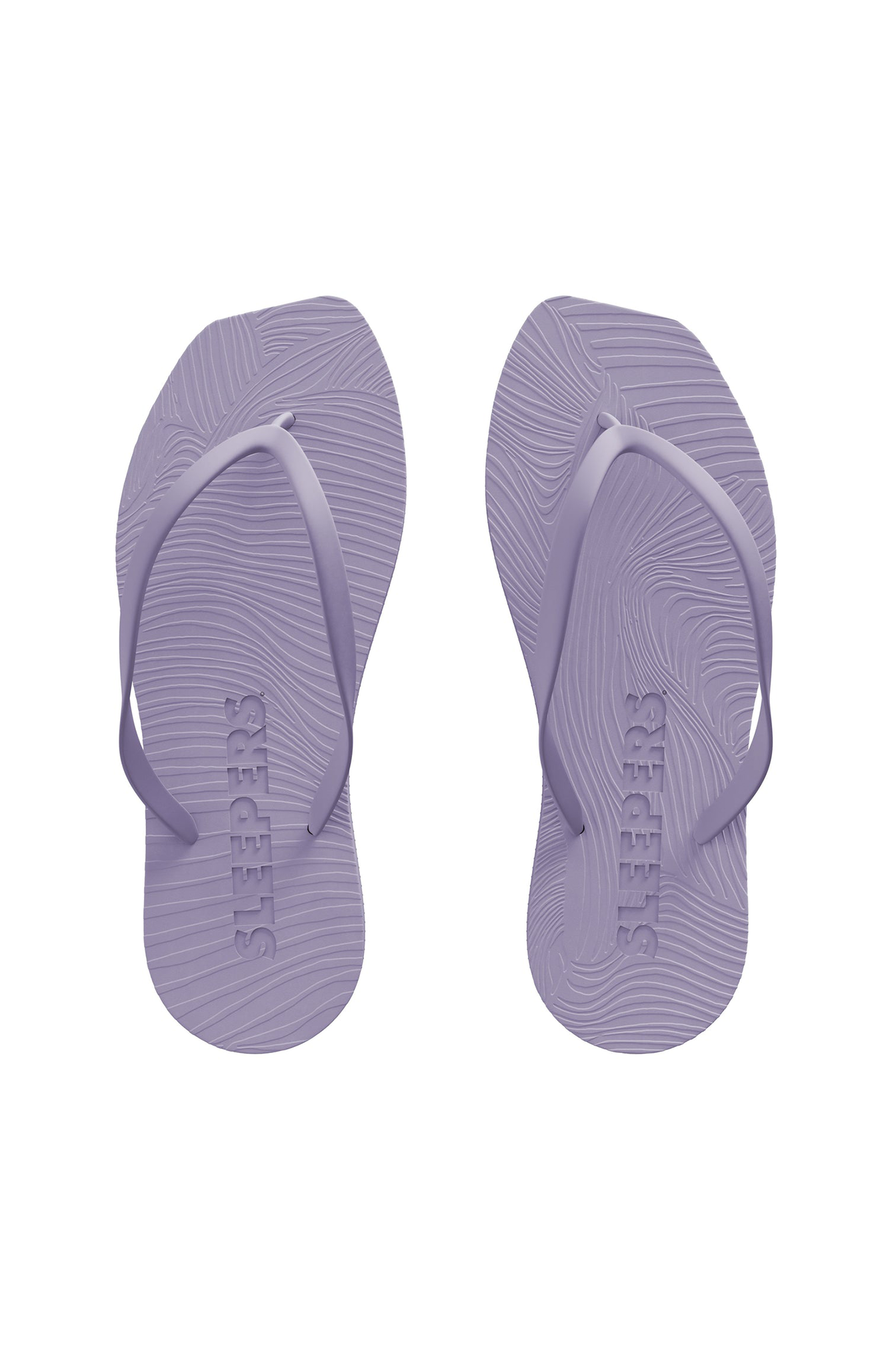 Sleepers - Tapered Lavender Flip flops