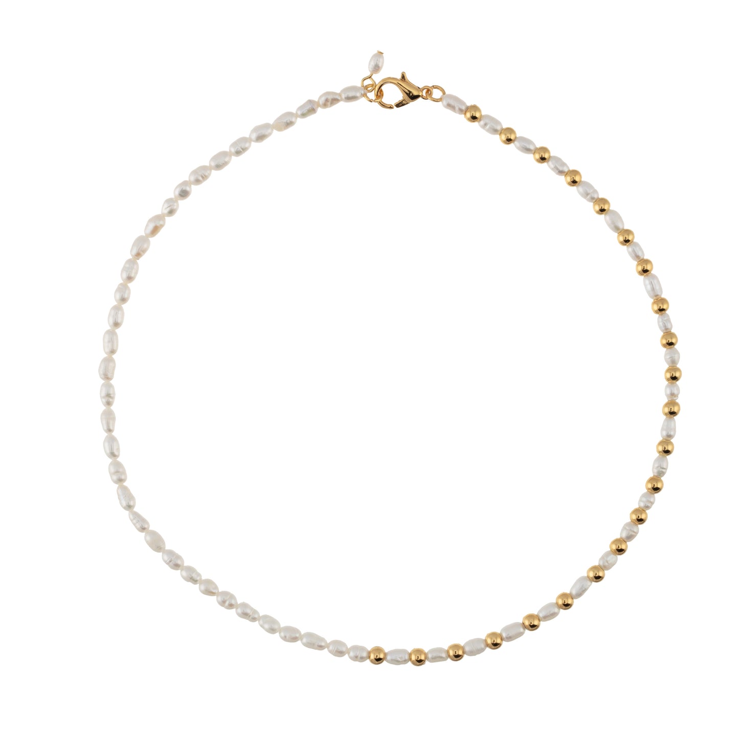 Talis Chains - Mykonos Gold Bead Choker