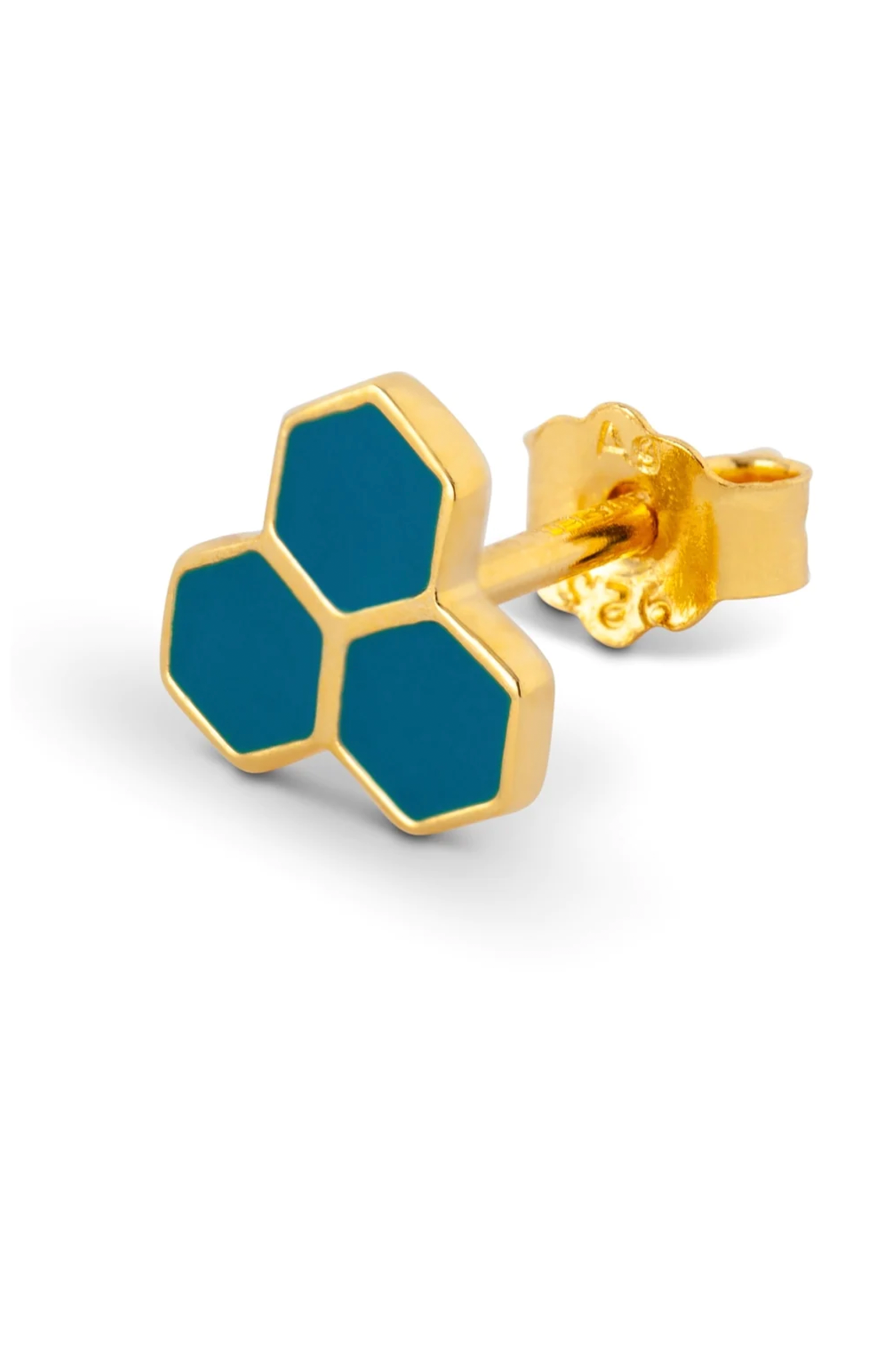 LULU Copenhagen - Honey Large Ear Stud - 1pc