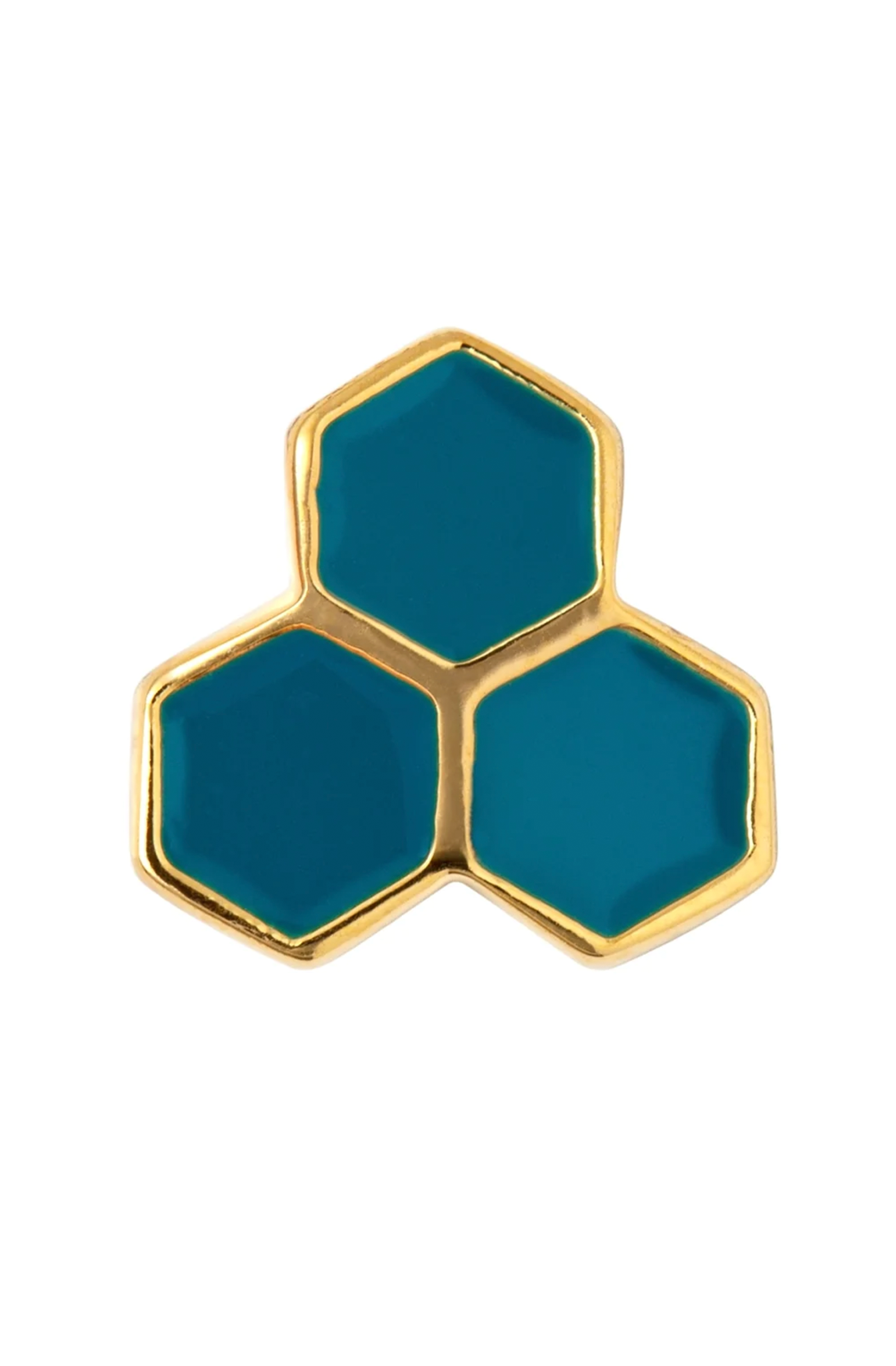 LULU Copenhagen - Honey Large Ear Stud - 1pc