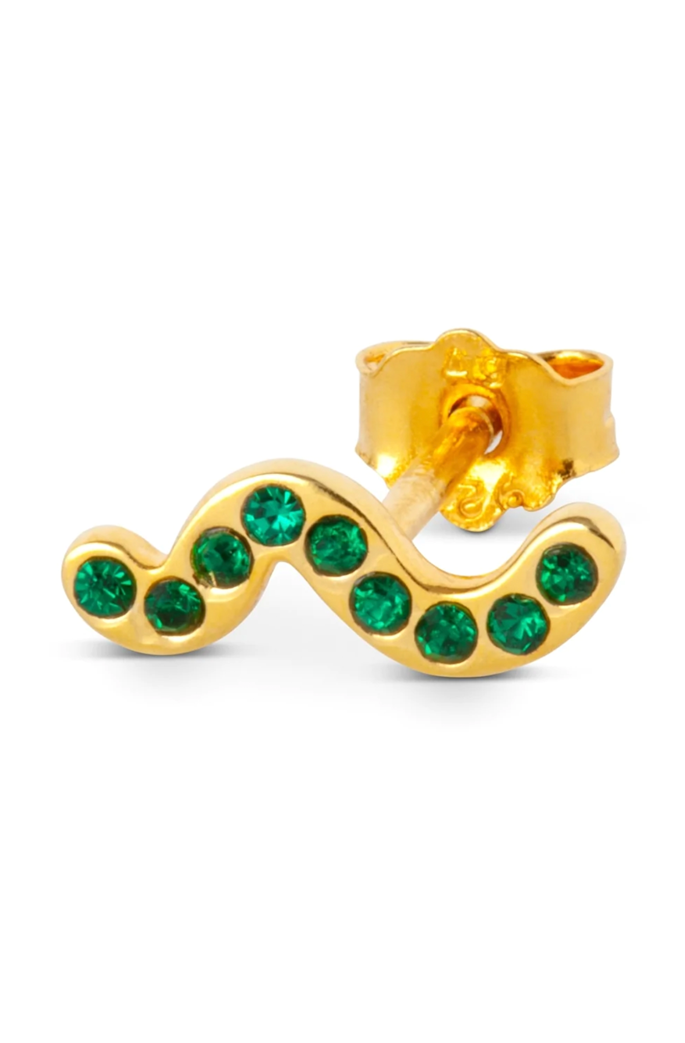 LULU Copenhagen - Snaky Ear Stud - 1pc