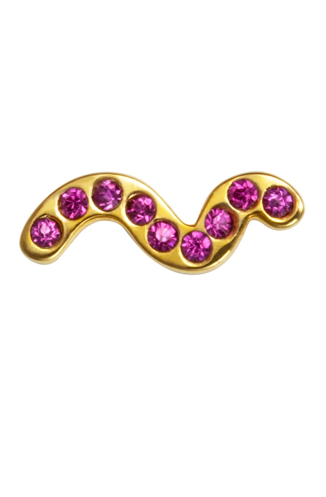 LULU Copenhagen - Snaky Ear Stud - 1pc