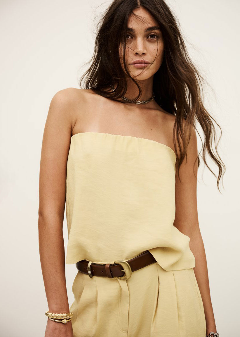 BA&SH Deborah Strapless Top