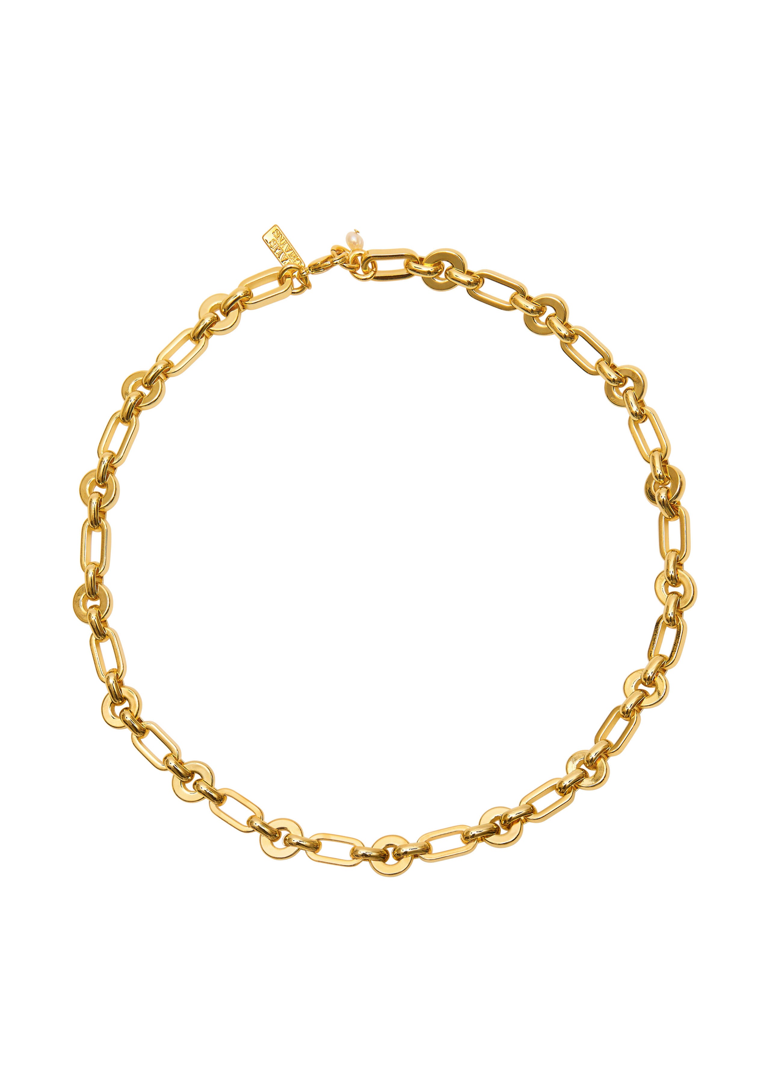 Talis Chains Chunky Link Necklace - Gold