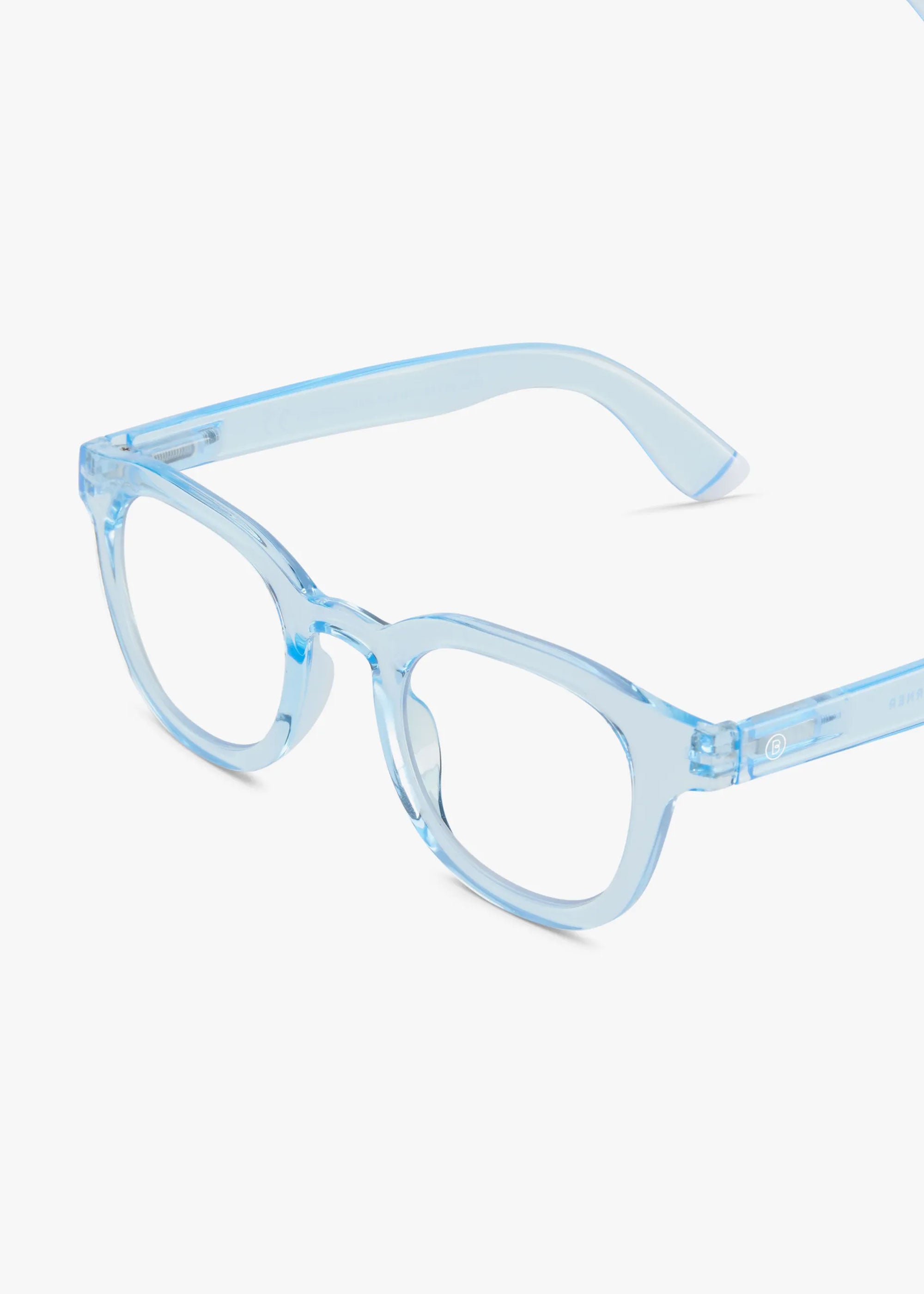 Barner Andy Glossy Blue Light Glasses - Baby Blue