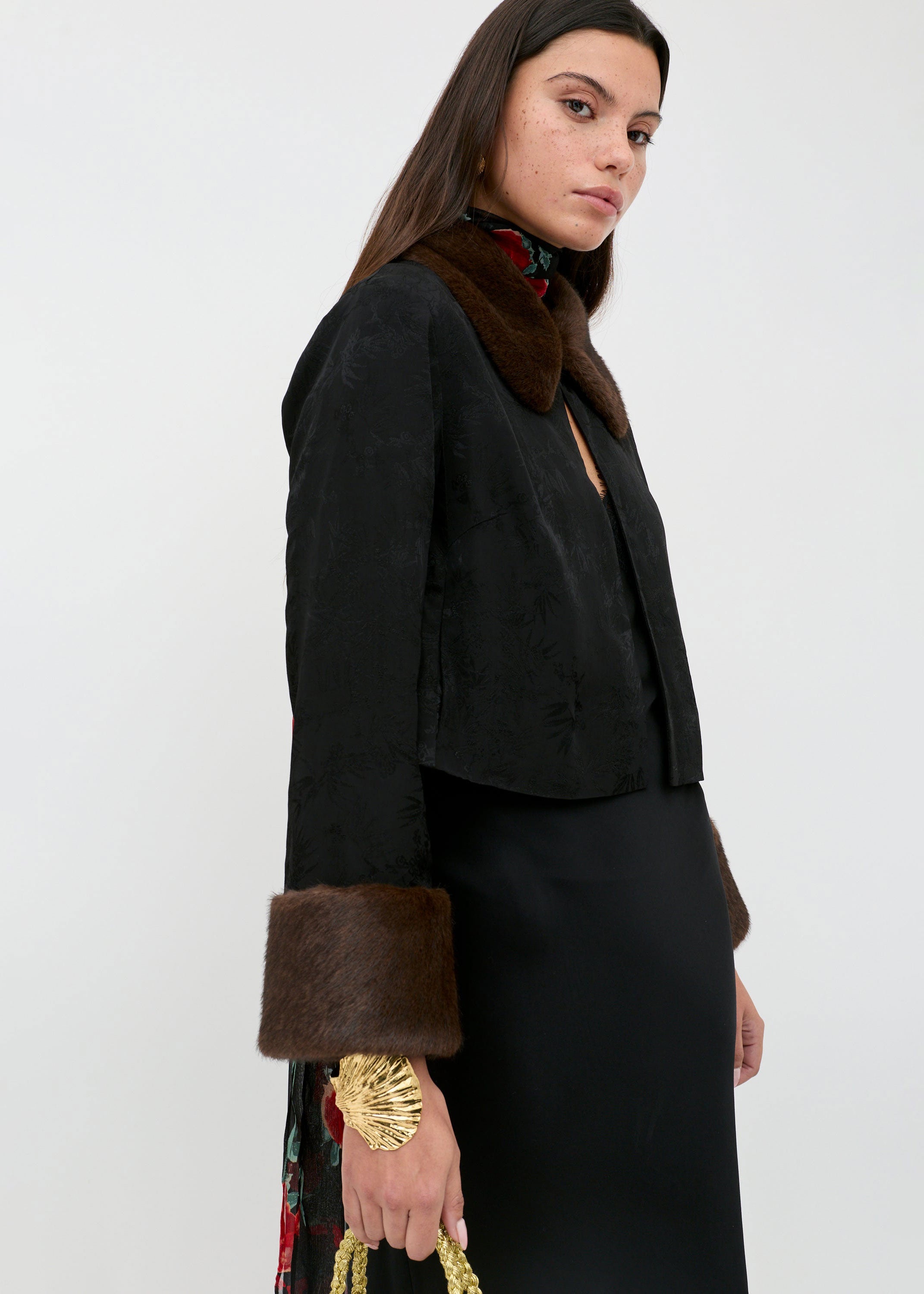 Rixo Luanne Jacquard Jacket
