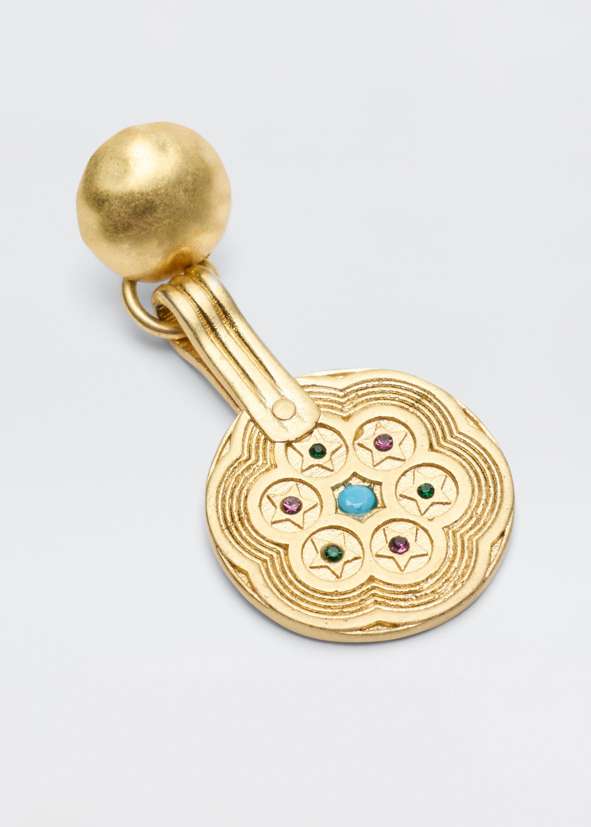 Rixo Anouk 18-Karat Gold-Plated Earrings