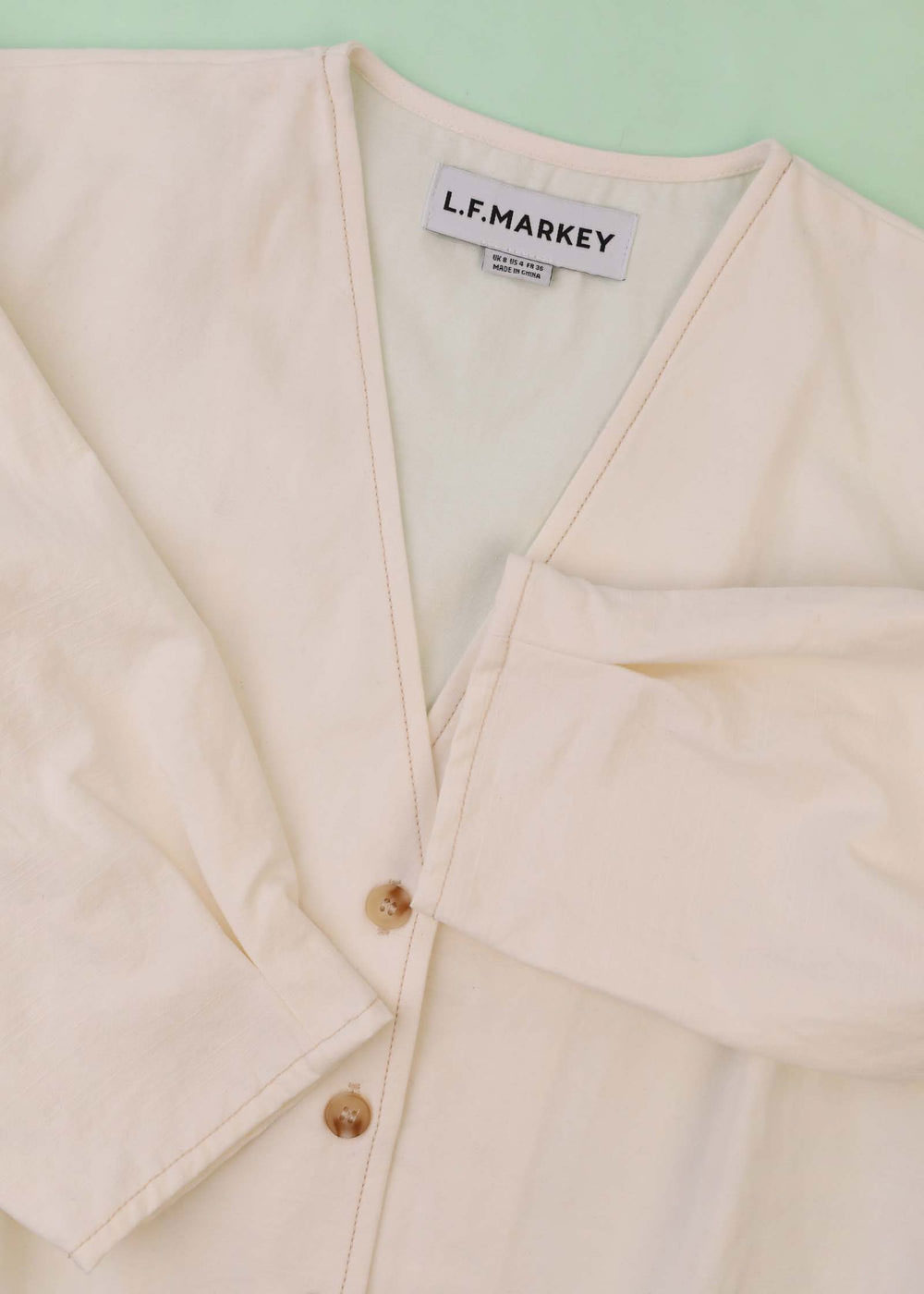 L.F.Markey Lowry Top - Ecru