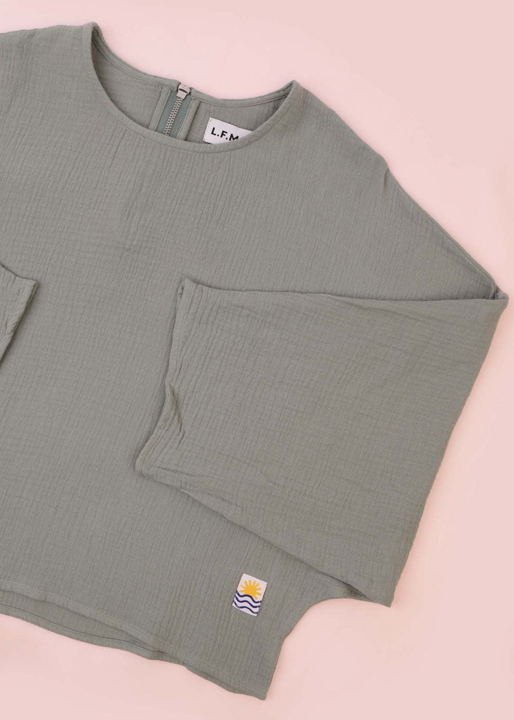 L.F.Markey Casper Top - Duck Egg