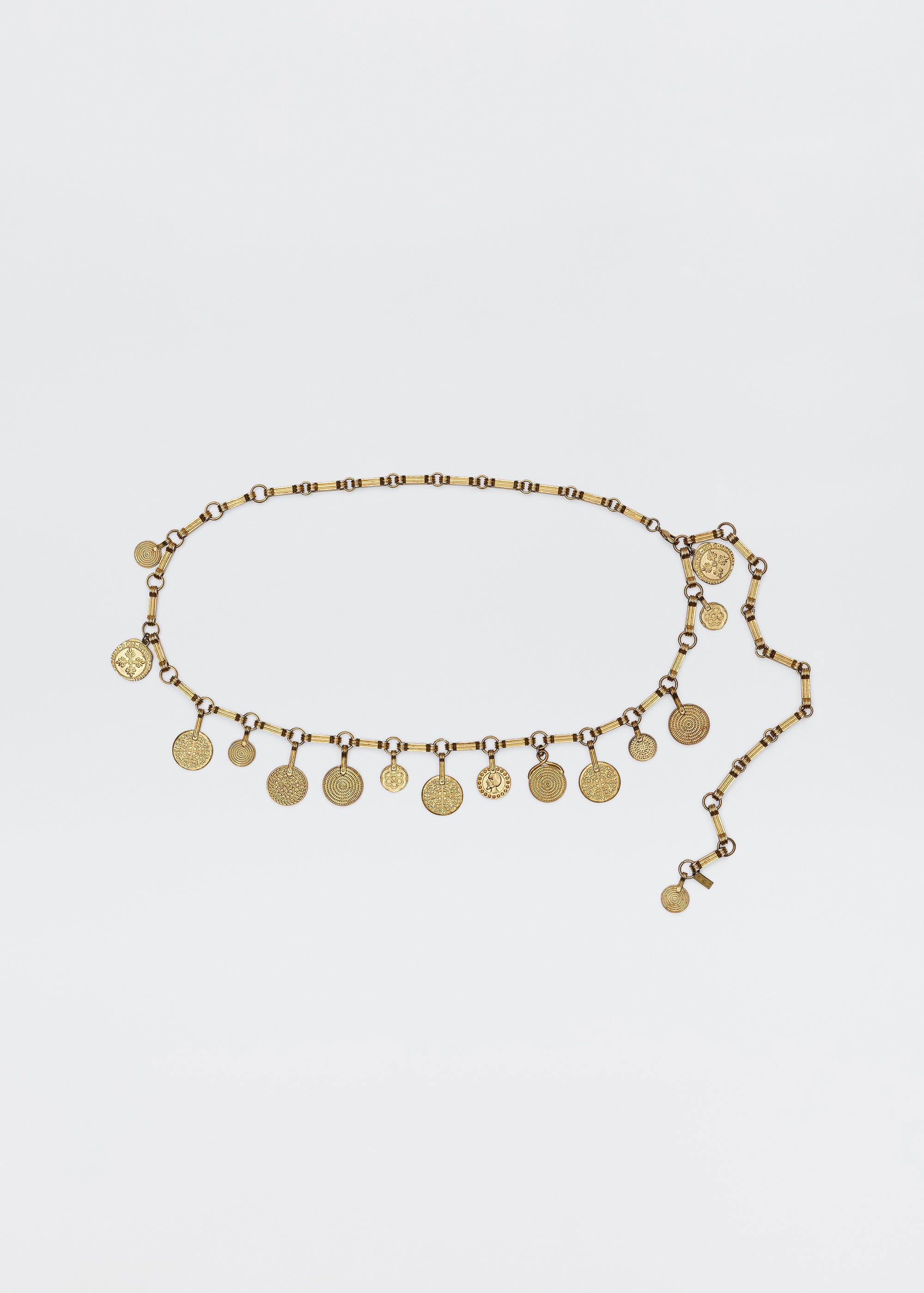 Rixo Isolde 18ct Gold Plated Belt