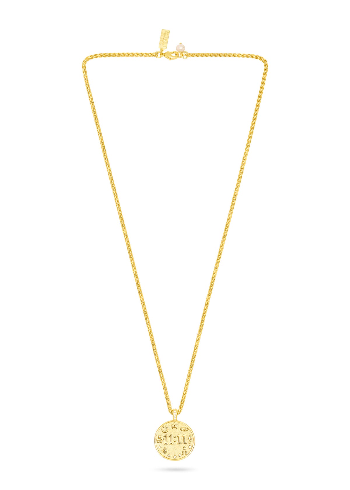 Talis Chains Lucky Amulet Pendant Necklace - 11:11