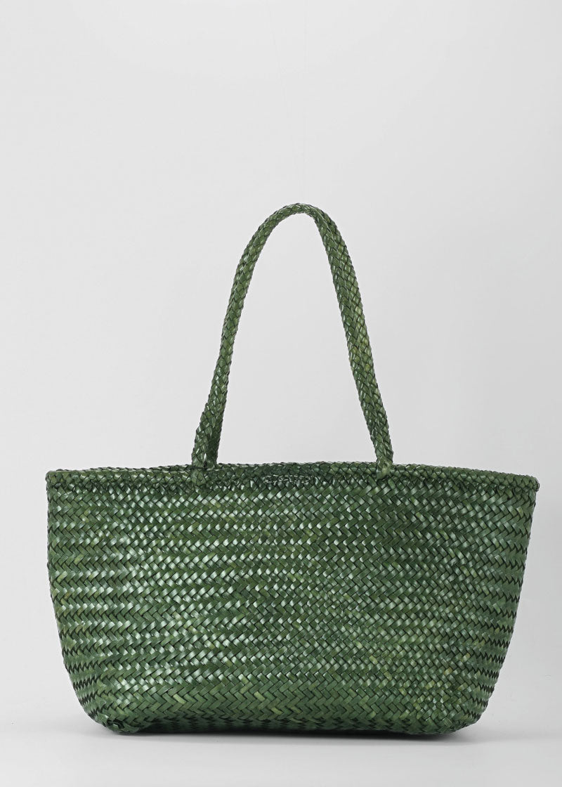 Ellyla Amora Woven Shoulder Bag - Slate Green