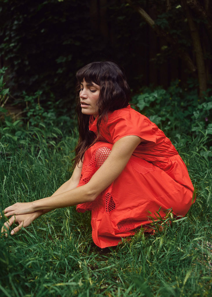 MOS MOSH MMAria Mono Dress - Spicy Orange