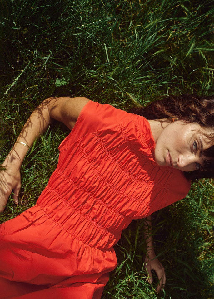 MOS MOSH MMAria Mono Dress - Spicy Orange