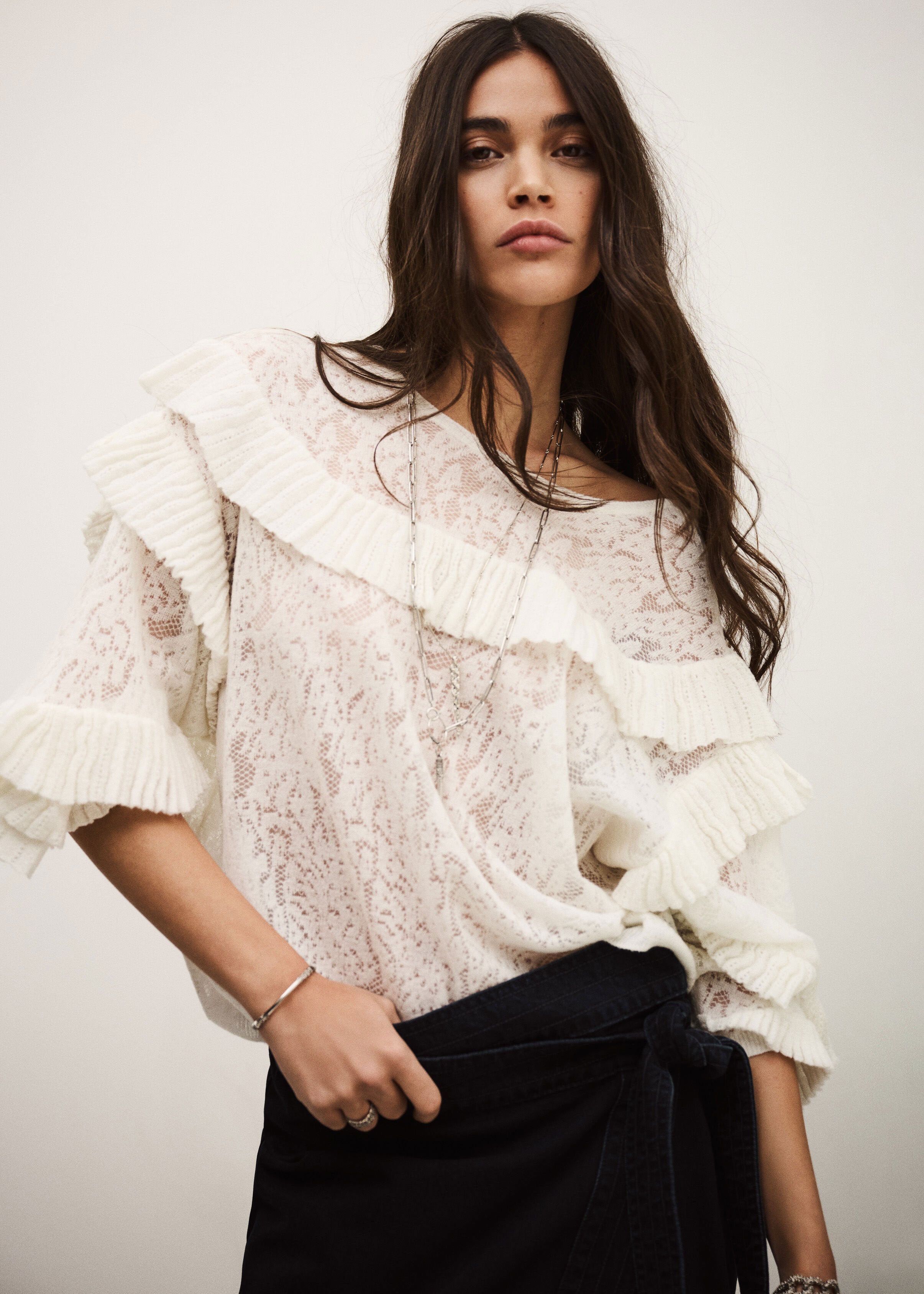 BA&SH Lucas Lace Jumper