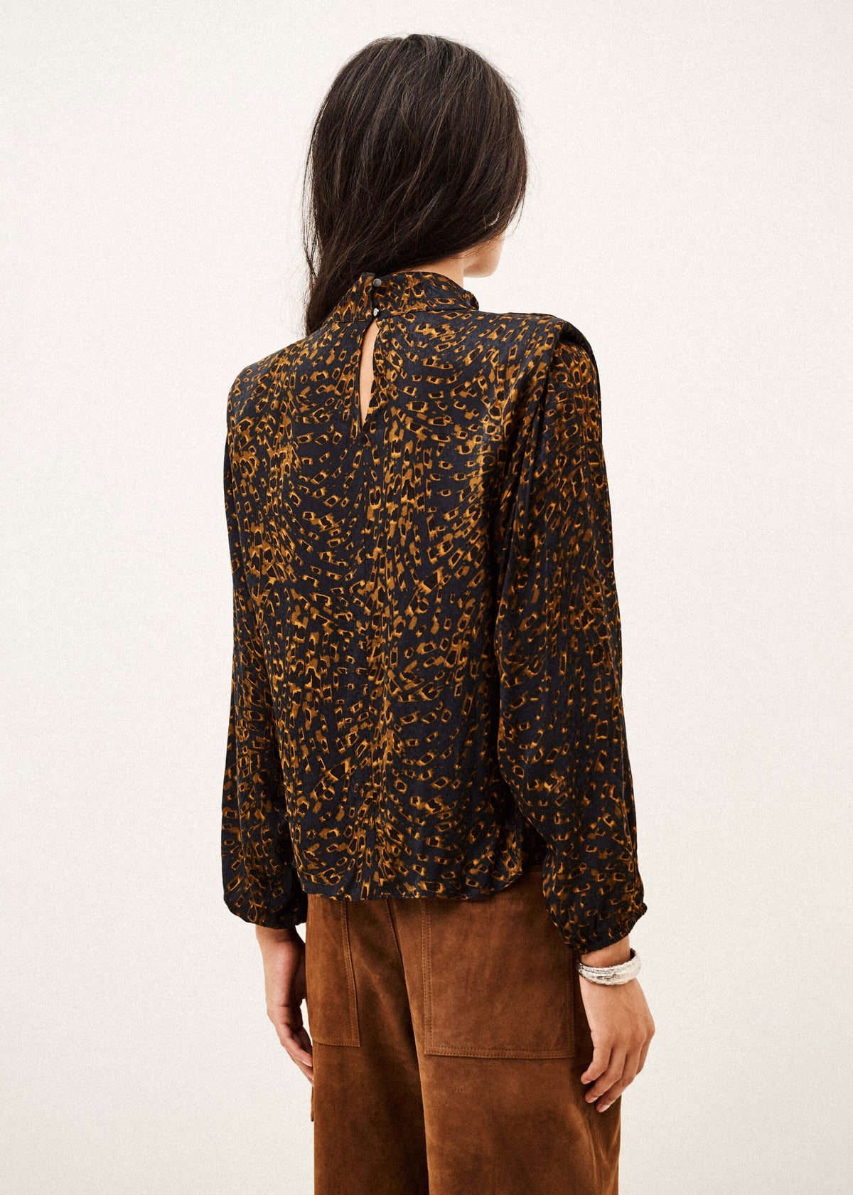BA&SH Hope Patterned Blouse