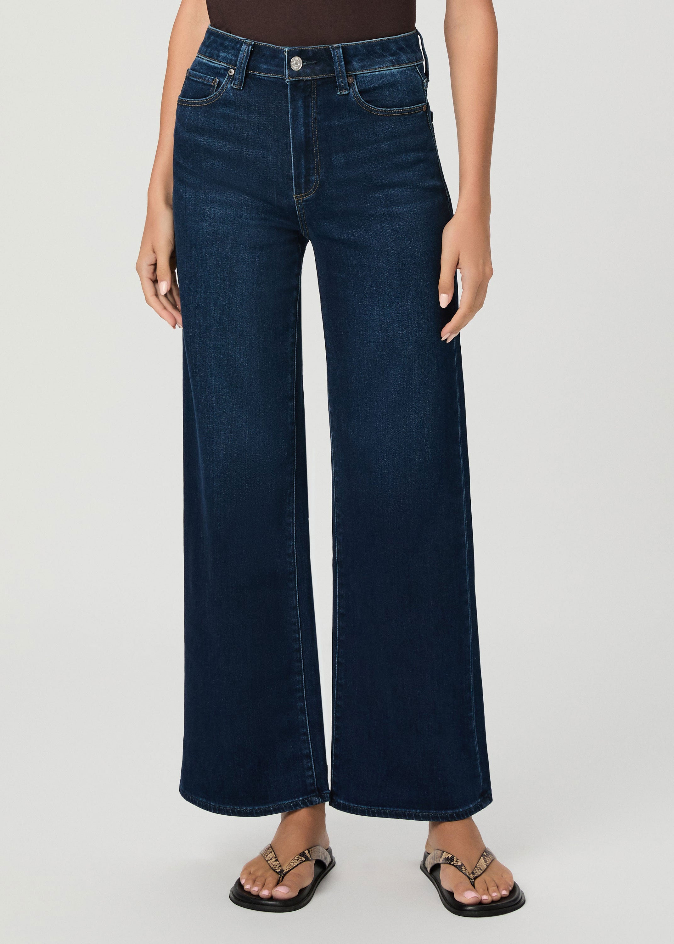 Paige Anessa 31" Wide Leg Jean - Amagansett