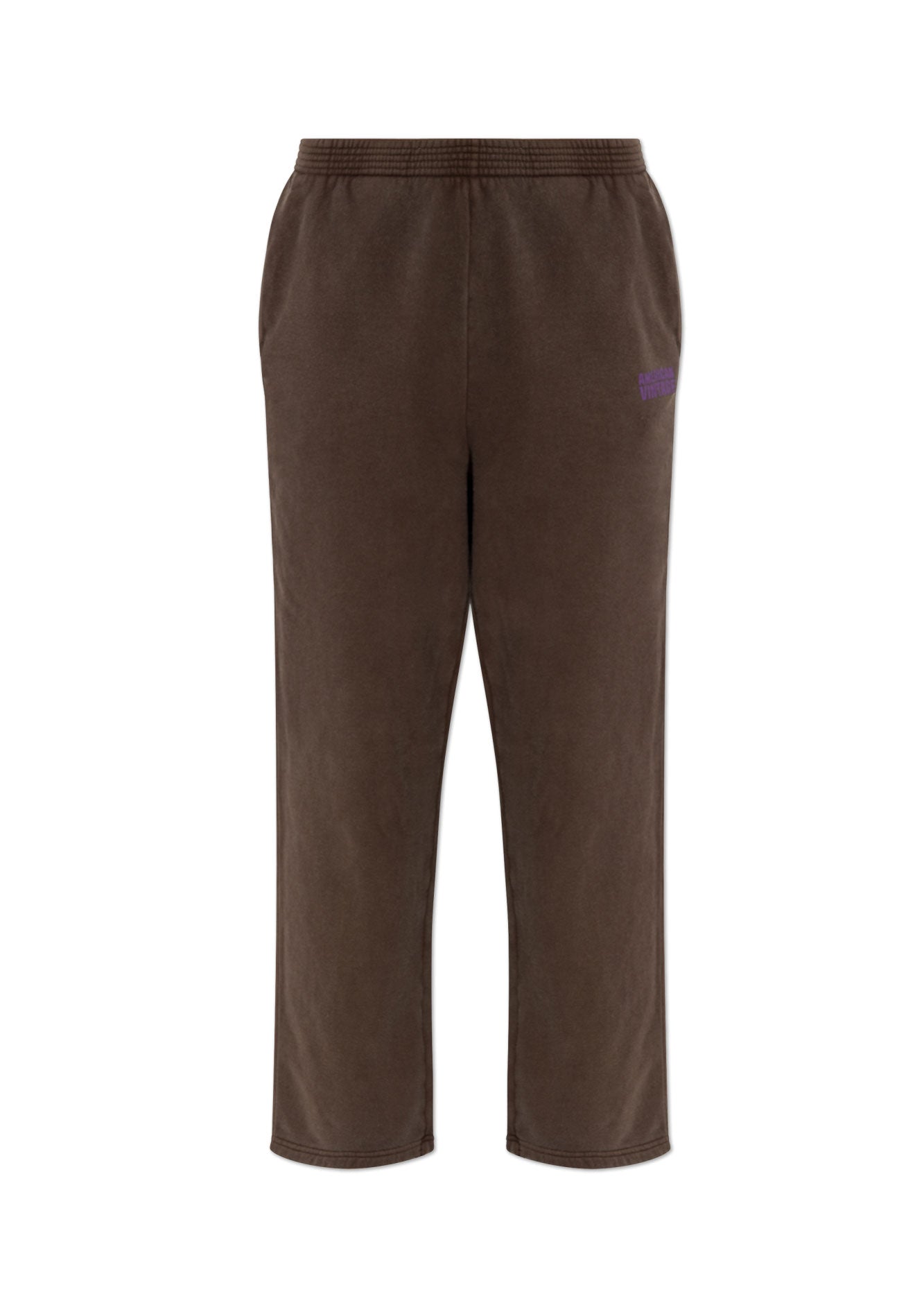 American Vintage Plizzy Joggers - Vintage Chestnut