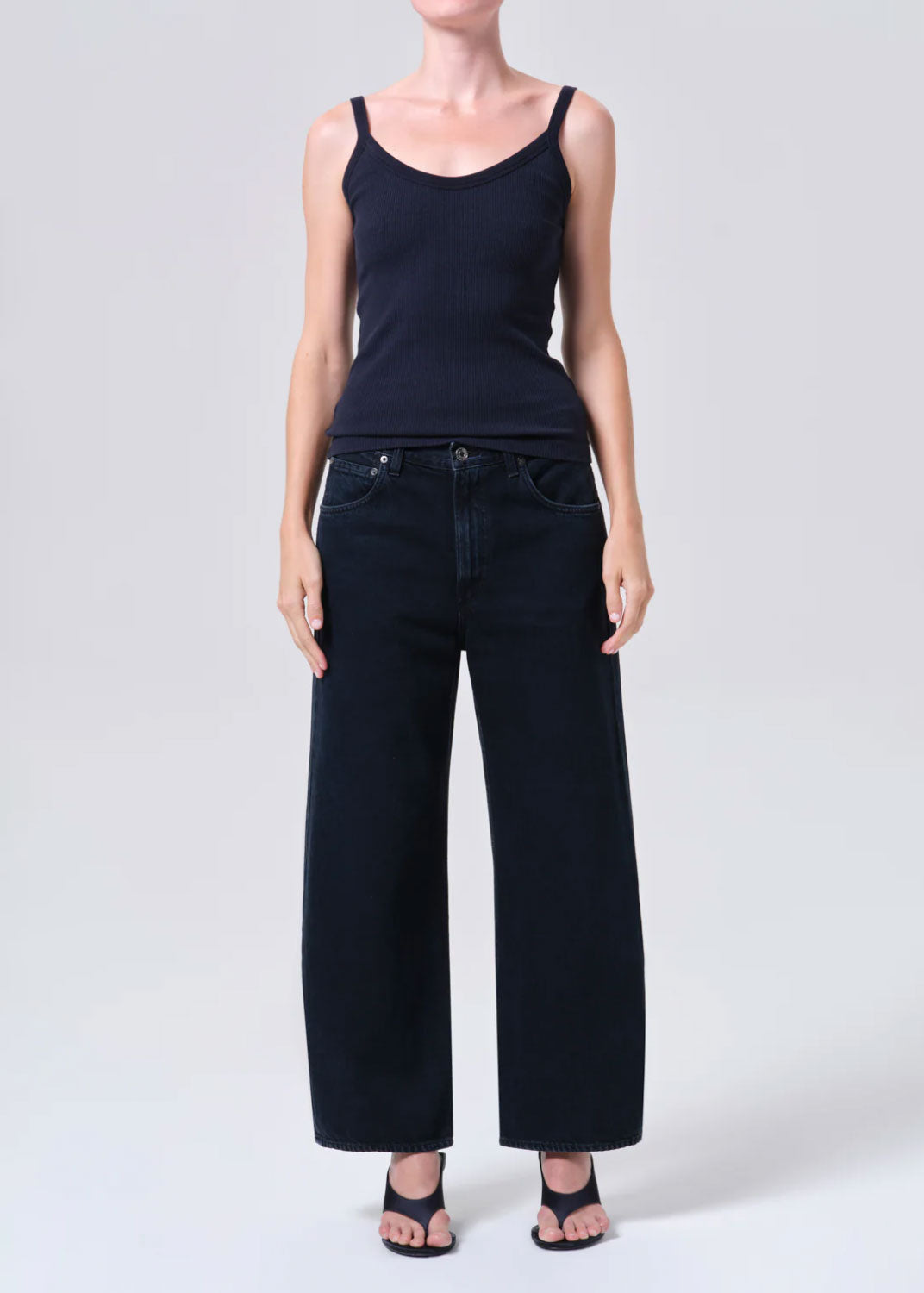 Agolde Low Curve Jean Crop - Crushed