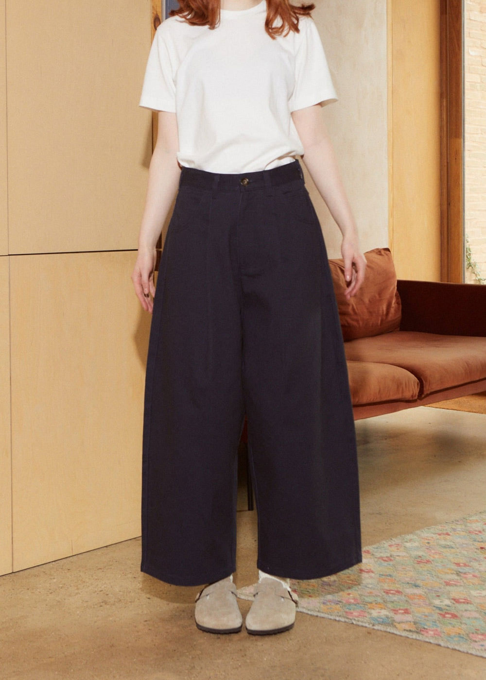 L.F.Markey Mason Trousers - Navy