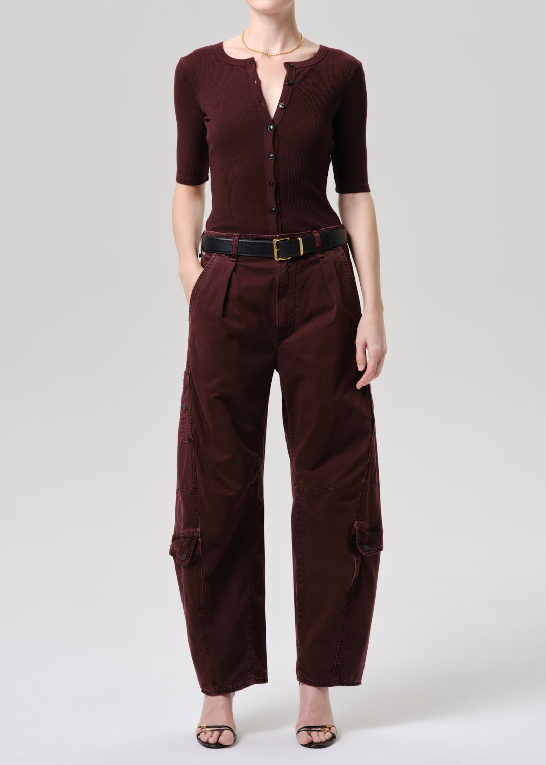 Citizens of Humanity Flight Pant In Mahogany