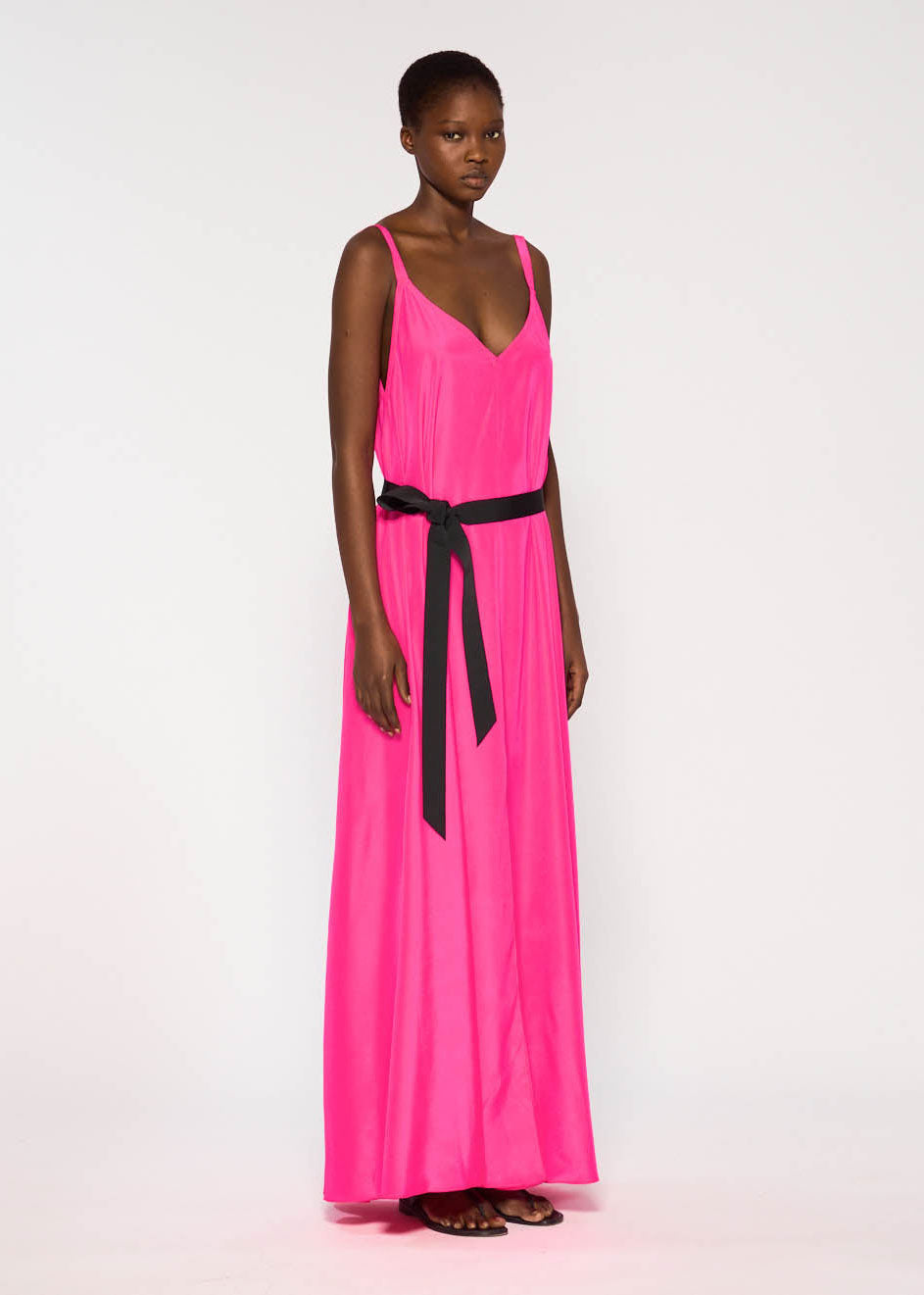 Serena Bute Ibiza Dress - Shocking Pink