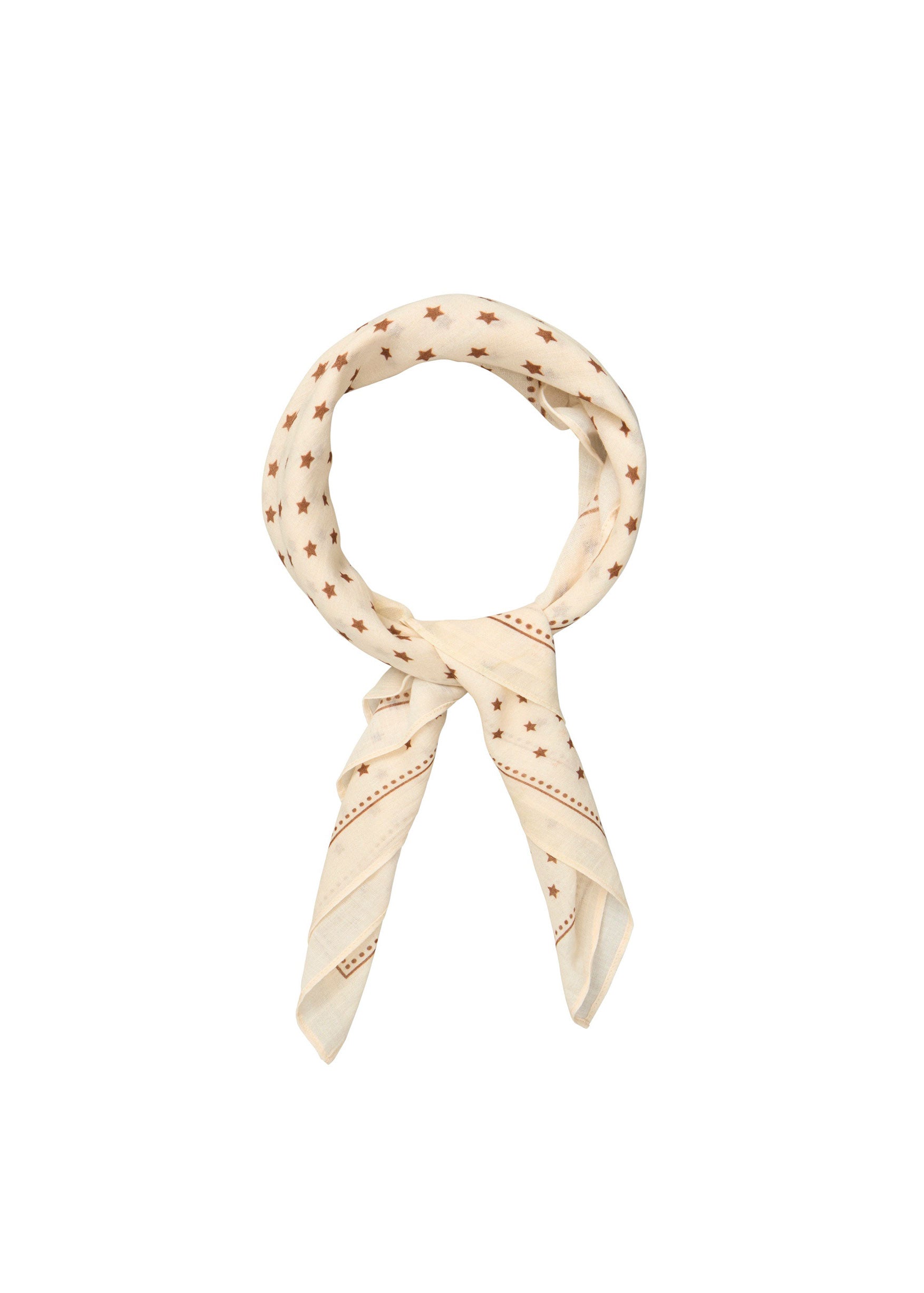 BeckSöndergaard Starlia Cotta Scarf - Birch White