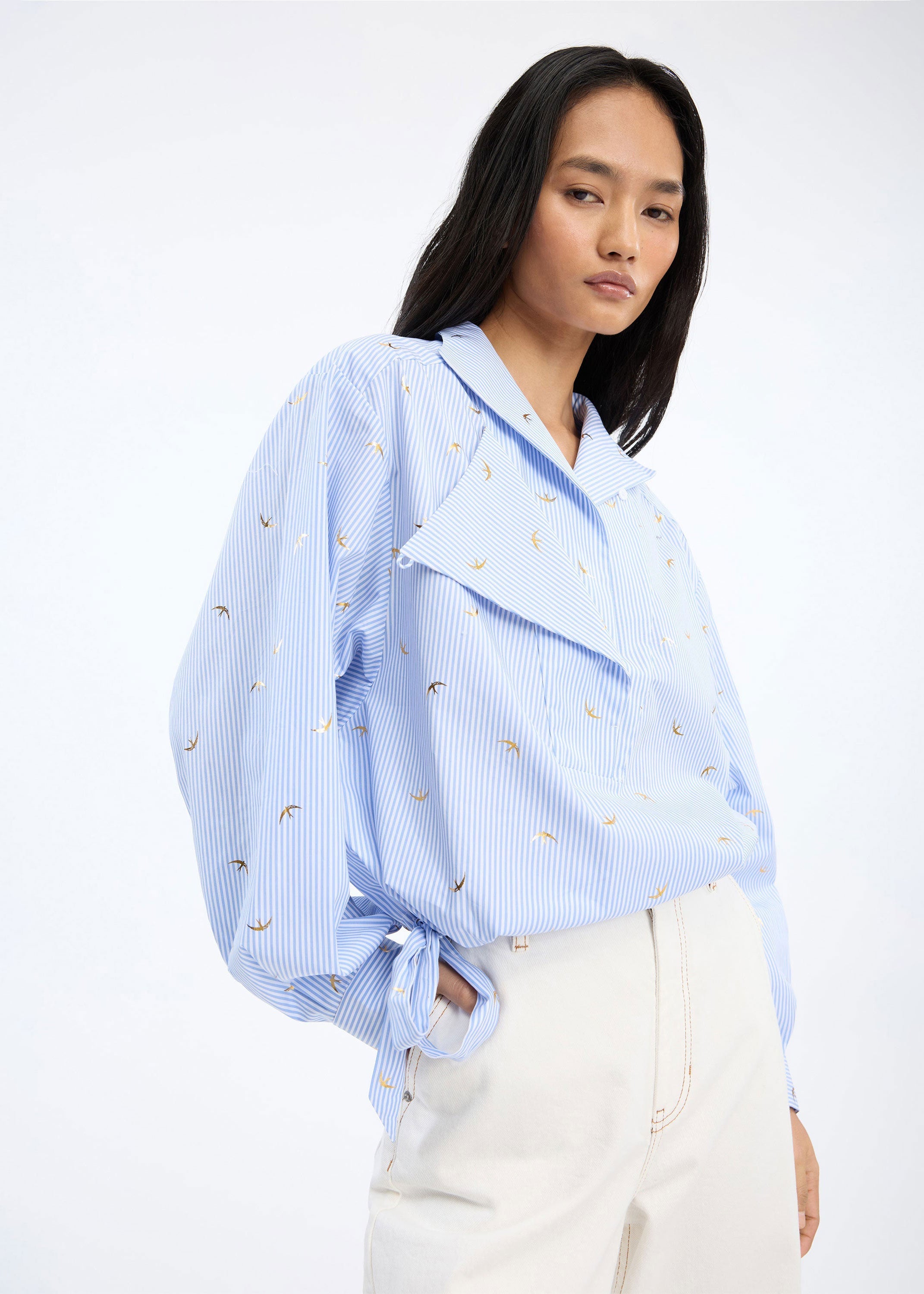 Munthe Beliciama Top - Light Blue